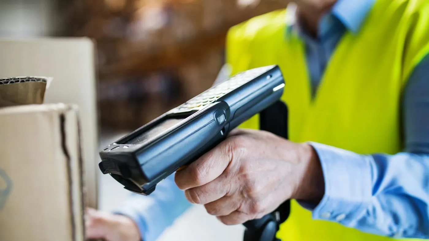 Barcode scanning in a timber yard